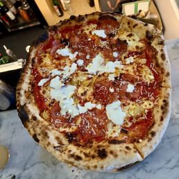 Soppressata pizza