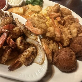 Miller's Seawall Grill - Blackened and fried shrimp - Seafood Near Me - Galveston, Texas Miller's Seawall Grill - Blackened and fried shrimp - Seafood Near Me - Galveston, Texas
