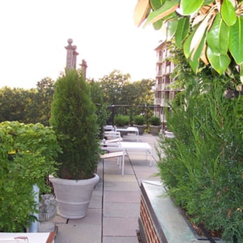 Thomas Landscapes - a view of a patio from a balcony - Landscaping Near Me Thomas Landscapes - a view of a patio from a balcony - Landscaping Near Me