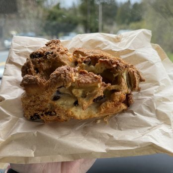 Wild Flour Bread - Pear currant and marzipan scone heaven yumm - Bakeries Near Me - Freestone, California