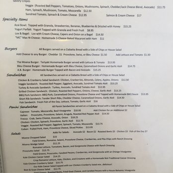 Moena Café - Menu 2 - Cafes Near Me - Honolulu, Hawaii