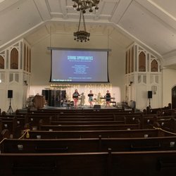 Trinity Church - Pre-service sound check
