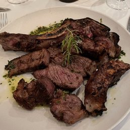 Dry aged ribeye steak, 90 euros for 2 people