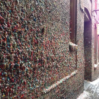 The Gum Wall - Local Flavor Near Me - Seattle, Washington