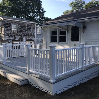Trust Contractors - Side view of deck - General Contractors Near Me - Bedford, Massachusetts