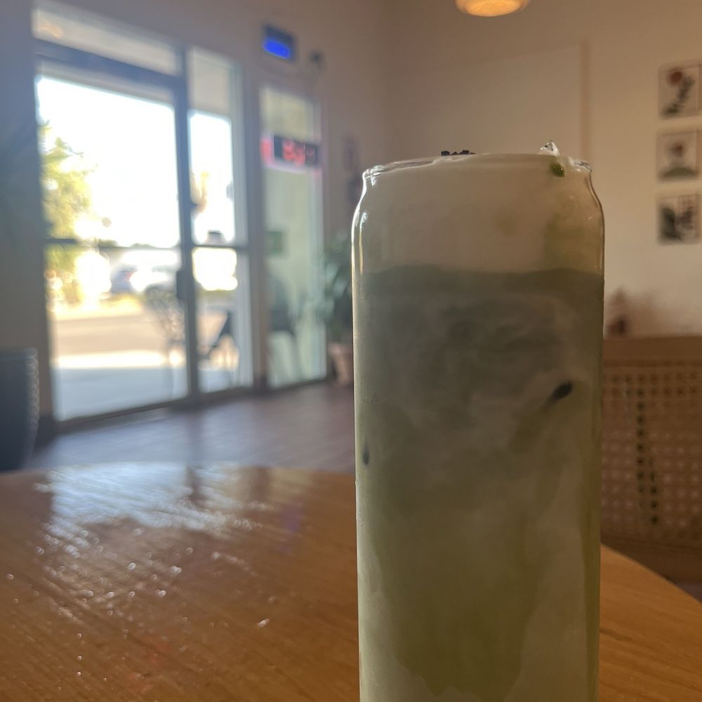 Soft Cafe - Rose cream matcha - Coffee & Tea Near Me - Hawthorne, California Soft Cafe - Rose cream matcha - Coffee & Tea Near Me - Hawthorne, California