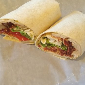 Atomic Cafe - Turkey and bacon wrap. - Cafes Near Me - Beverly, Massachusetts