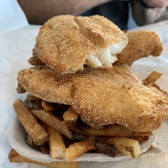 Spud Fish & Chips - 3 Piece fish and chips. - Seafood Near Me - Seattle, Washington