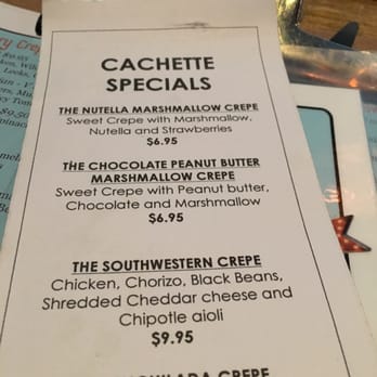 Cachette Bistro & Creperie - The Specials - Creperies Near Me - Bethlehem, Pennsylvania Cachette Bistro & Creperie - The Specials - Creperies Near Me - Bethlehem, Pennsylvania