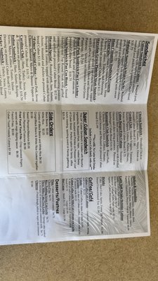 Menu photo 4 Havana Carolina Cafe Kannapolis, NC