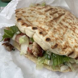 Chicken Shawarma Sandwich Chicken Shawarma Sandwich