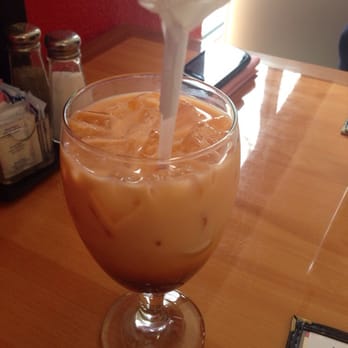 Thai Delight Norman - Thai tea with a nice touch on the straw - Thai Near Me - Norman, Oklahoma Thai Delight Norman - Thai tea with a nice touch on the straw - Thai Near Me - Norman, Oklahoma