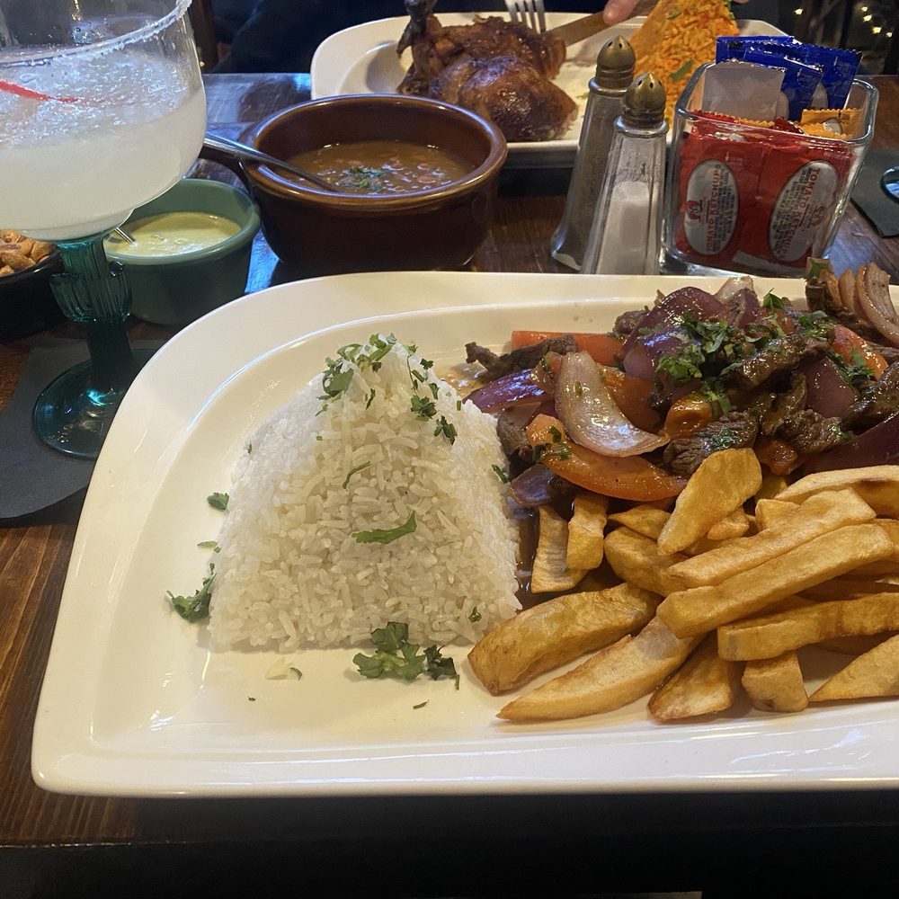 Entrana and half chicken, margaritas as well Entrana and half chicken, margaritas as well