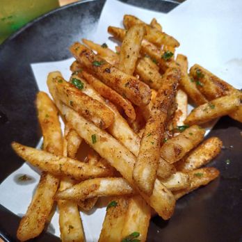 Japanese Ramen Gachi - Gachi fries ( burnt garlic oil & parsley seasonings ), $8. - Ramen Near Me - Houston, Texas Japanese Ramen Gachi - Gachi fries ( burnt garlic oil & parsley seasonings ), $8. - Ramen Near Me - Houston, Texas