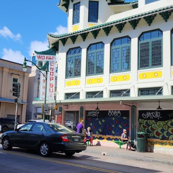 Chinatown - Wo Fat  One of the many landmarks in Hawaii - Local Flavor Near Me - Honolulu, Hawaii