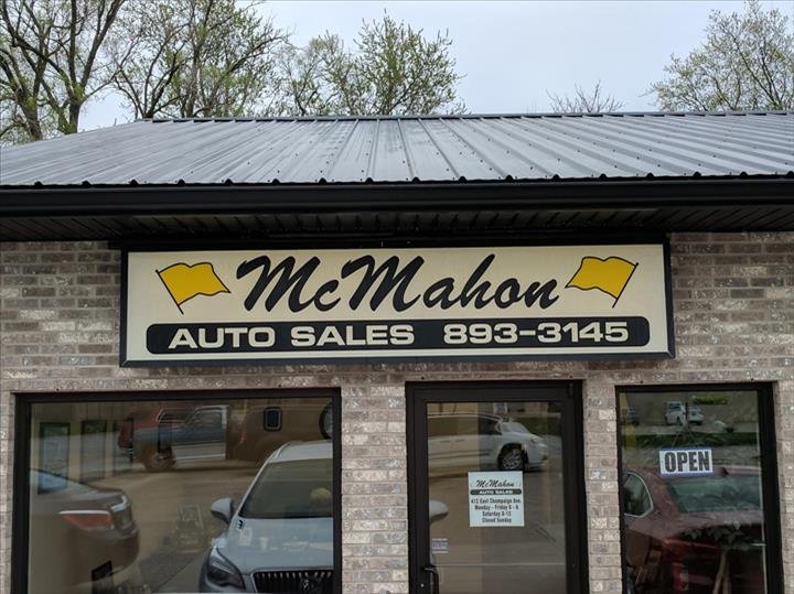 MCMAHON AUTO SALES Updated August 2024 412 E Champaign Ave, Rantoul
