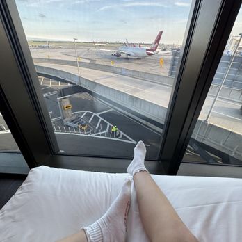 TWA Hotel - Runway view room - Hotels Near Me - New York, New York TWA Hotel - Runway view room - Hotels Near Me - New York, New York