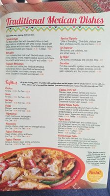Menu photo 5 Los Portales Mexican Hayti, MO