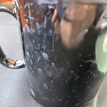 Driftwood Kitchen - Dirty cups we were served in! - Seafood Near Me - Laguna Beach, California