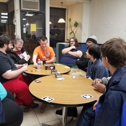 Omni Board Game Parlor - Be for covid-19 we had fun hanging out together!
