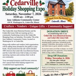 Wekz Bigeasy 93 7 Don Werntz - Cedarville is having a Holiday Shopping Expo on November 7th, My name is Toni Galster I will be in charge  tonig.lvfl@gmail.com 847-533-1193