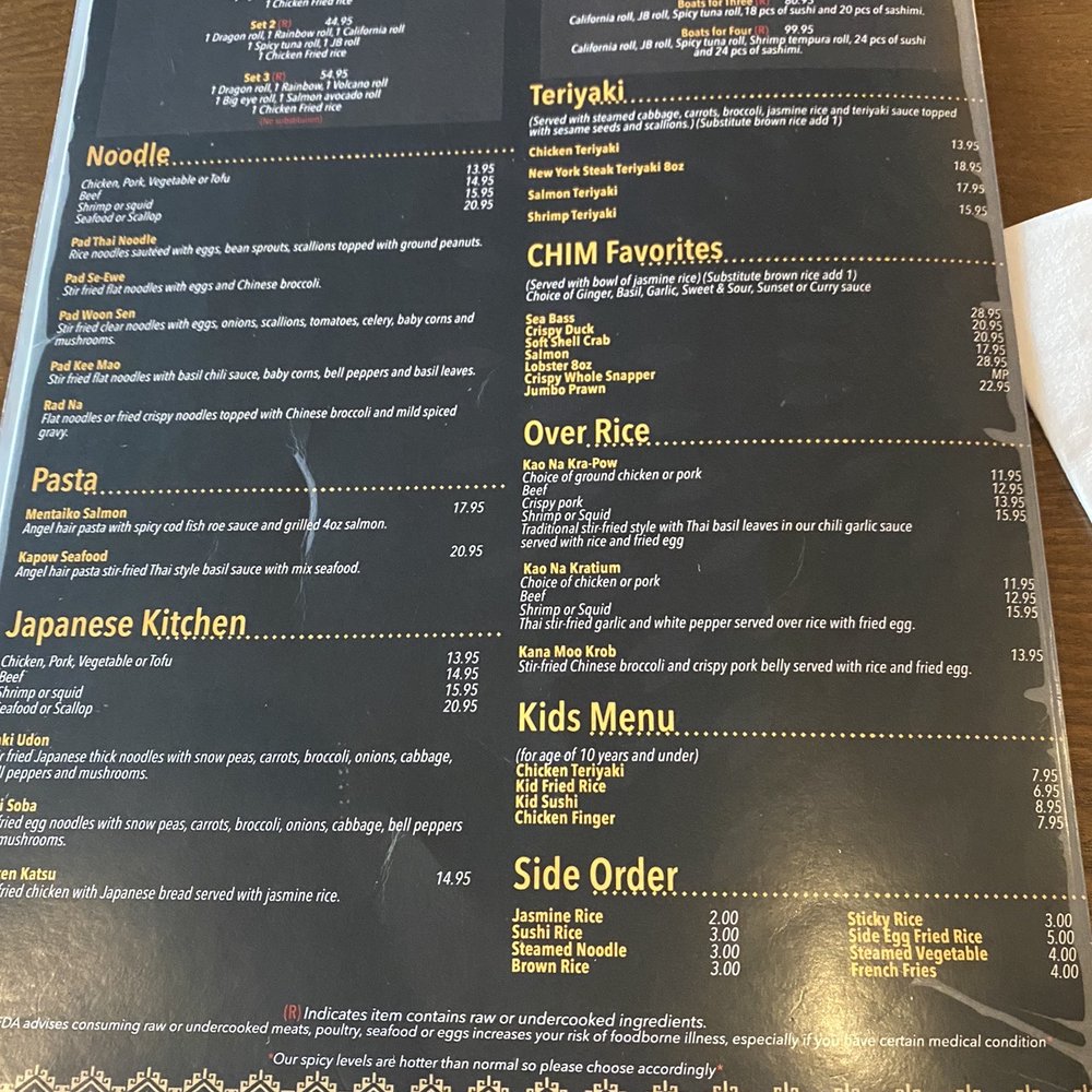 Chim Authentic Thai & Sushi - Sushi Bars Near Me - Plantation, Florida Chim Authentic Thai & Sushi - Sushi Bars Near Me - Plantation, Florida