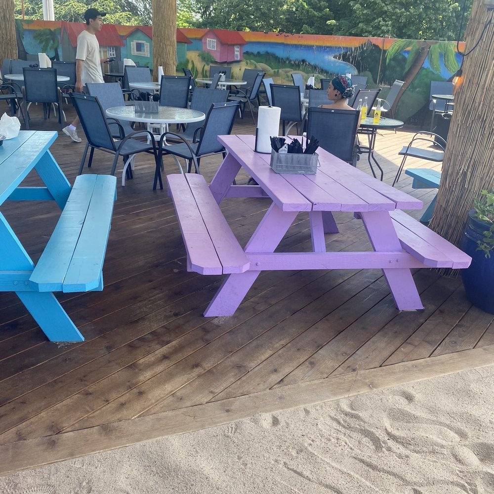 Bongos - Outdoor seating area in the sand pit! - Cuban Near Me - Seattle, Washington