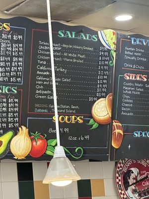 Menu photo 4 Benny's Subs Murrieta, CA