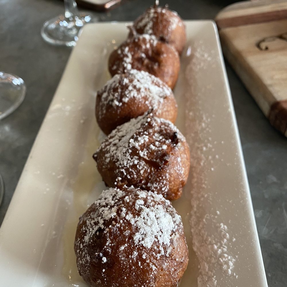 The West End - Apple Donut Appetizer - New American Near Me - Hyannis, Massachusetts The West End - Apple Donut Appetizer - New American Near Me - Hyannis, Massachusetts