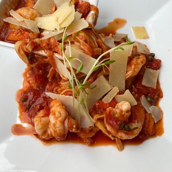 Amber Lantern Restaurant - Tale of the Sea Pasta - Seafood Near Me - Chesapeake, Virginia