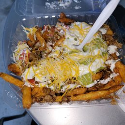 Carne asada fries . So yummy Carne asada fries . So yummy