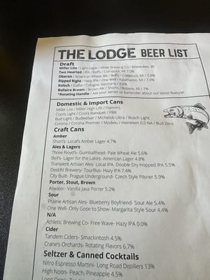Menu photo 1 The Lodge South Haven, MI Menu photo 1 The Lodge South Haven, MI