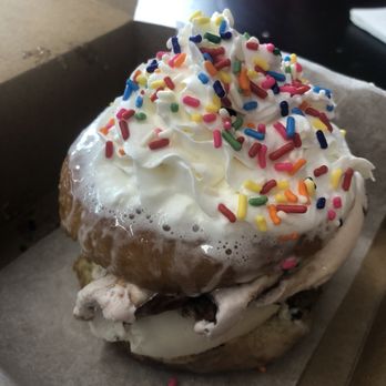 Dream the La Cream - Donut sandwich - Ice Cream & Frozen Yogurt Near Me - Virginia Beach, Virginia Dream the La Cream - Donut sandwich - Ice Cream & Frozen Yogurt Near Me - Virginia Beach, Virginia