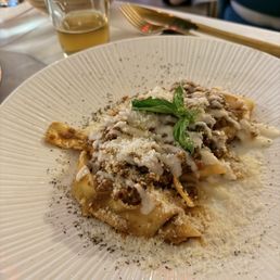 Pappardelle with Bolognese Pappardelle with Bolognese