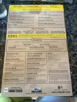 Menu photo 2 Yolk - City Way Indianapolis, IN Menu photo 2 Yolk - City Way Indianapolis, IN