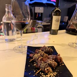 Prosciutto wrapped dates Prosciutto wrapped dates