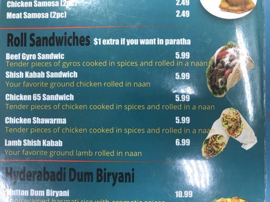 Menu photo 3 Biryani Pot Naperville, IL