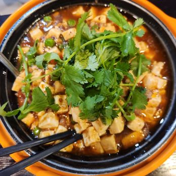 Claypot Kitchen - Mapo tofu claypot $16.50 - Chinese Near Me - Mesa, Arizona
