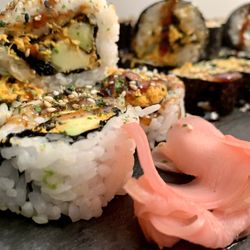 Kraves Vegan Foods - Vegan Sushi Rolls Spicy Tuna, Crunch Roll,