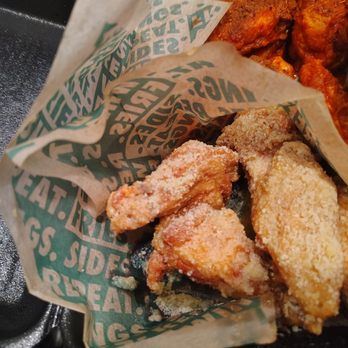 Wingstop - Great if you like flats. Not I - Chicken Wings Near Me - Charlotte, North Carolina