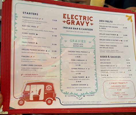 Menu photo 6 Electric Gravy Mumbai Bar & Canteen Austin, TX