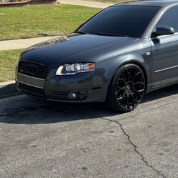 Replaced side fender and light