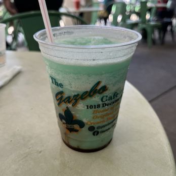 Gazebo Cafe - Grasshopper ice cream daiquiri. - Cajun/Creole Near Me - New Orleans, Louisiana Gazebo Cafe - Grasshopper ice cream daiquiri. - Cajun/Creole Near Me - New Orleans, Louisiana