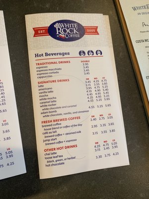 Menu photo 4 White Rock Coffee - Preston Hollow Dallas, TX