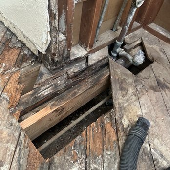 R&B Framing - All the rot from the previous owners. We never ran the water, but apparently the previous owners didn't seem to care. - Decks & Railing Near Me