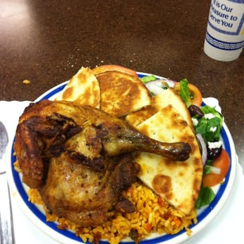 Harry's Cafe - Greek Style Chicken Dinner "under kebobs" section - Breakfast & Brunch Near Me - Stanton, California Harry's Cafe - Greek Style Chicken Dinner "under kebobs" section - Breakfast & Brunch Near Me - Stanton, California