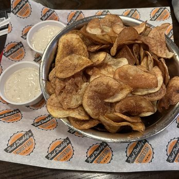 Bad Daddy's Burger Bar - Housemade Chips & Dip - Burgers Near Me - Raleigh, North Carolina Bad Daddy's Burger Bar - Housemade Chips & Dip - Burgers Near Me - Raleigh, North Carolina