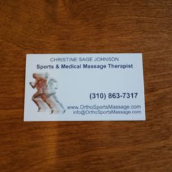 Orthopedic Sports Massage