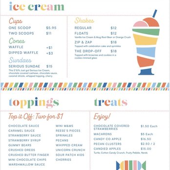Okana - Menu - Ice Cream & Frozen Yogurt Near Me - Oklahoma City, Oklahoma