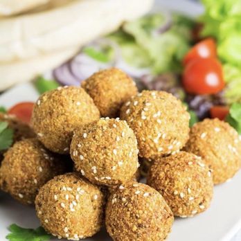 Falafel Town - a plate of falafel balls - Halal Near Me - Dublin, California Falafel Town - a plate of falafel balls - Halal Near Me - Dublin, California